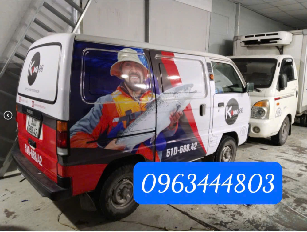 Địa chỉ dán quảng cáo xe ô tô tại Hoàng Mai Hà Nội uy tín