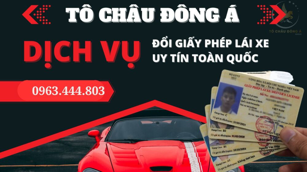 Địa chỉ đổi bằng lái xe ô tô mau chóng đơn giản tại Hà Nam