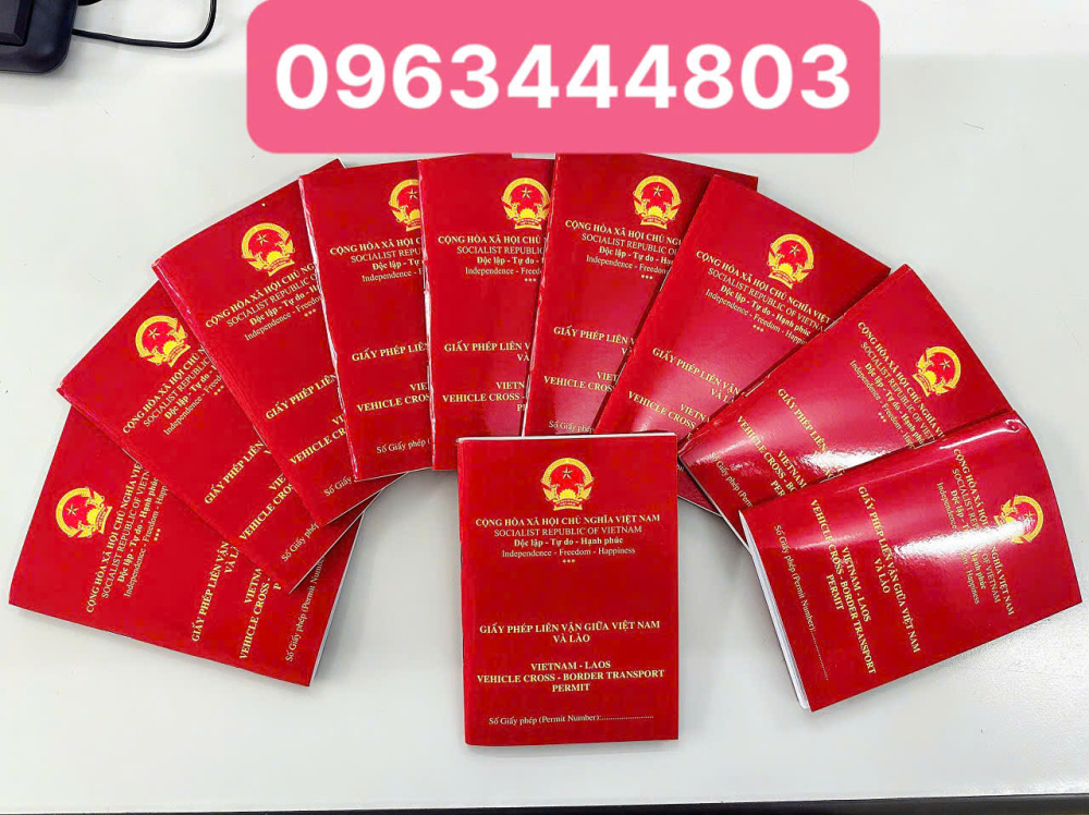 Xe Thanh Hóa xin sổ liên vận Việt Lào đơn giản
