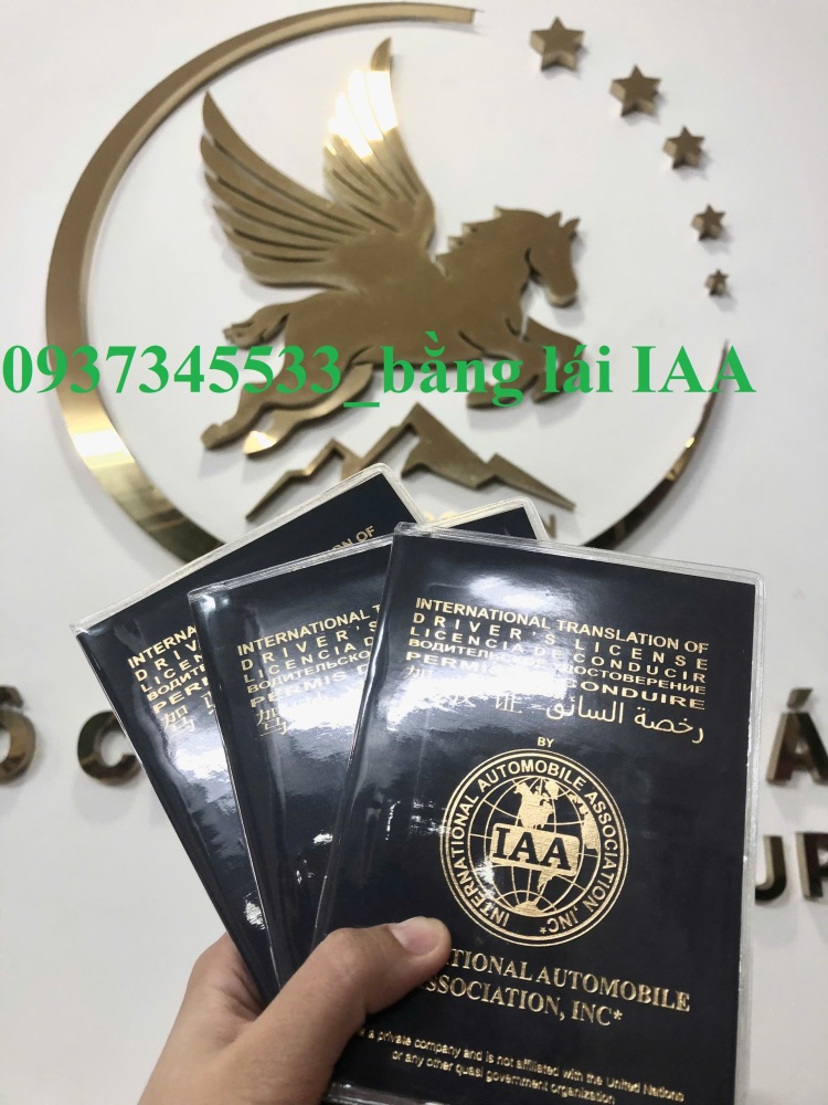 Làm nhanh bằng lái xe quốc tế IAA khu vực Cầu Giấy, Hà Nội