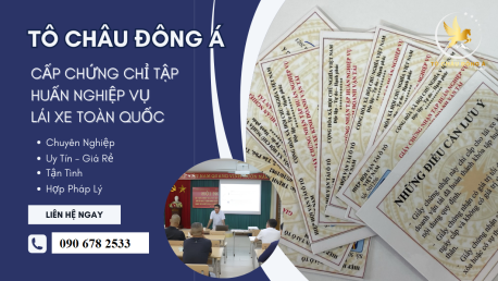 làm chứng chỉ tập huấn nghiệp vụ lái xe cho tài xế tại Tây Sơn, Bình Định