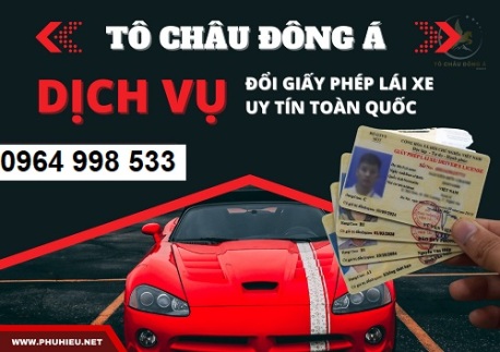 Làm đổi bằng lái xe ô tô giá rẻ uy tín tại Điện Biên