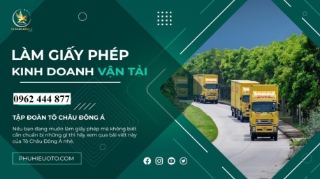 Làm Giấy phép kinh doanh vận tải toàn quốc