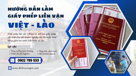 Làm giấy phép liên vận Việt - Lào ở Đà Nẵng nhanh 4-5 ngày có