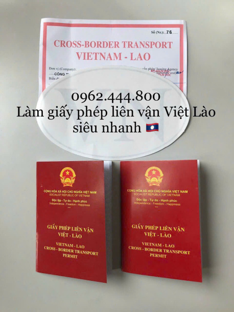 Làm Giấy Phép Liên Vận Việt - Lào Tại Thừa Thiên Huế giá rẻ