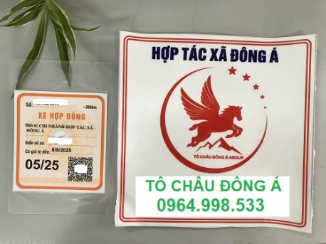 Làm phù hiệu xe giá rẻ tại Nam Định cực uy tín