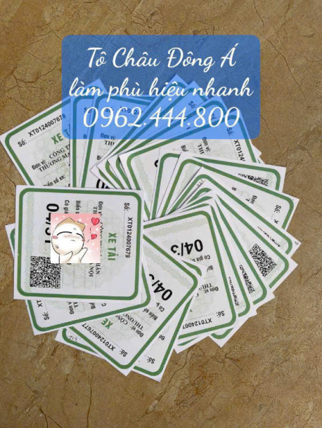 Làm phù hiệu xe ô tô trọn gói tại Quảng Trị