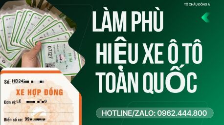 Làm Phù Hiệu Xe Ô Tô Uy Tín Nhanh Chóng Số 1 Tại Thanh Hóa