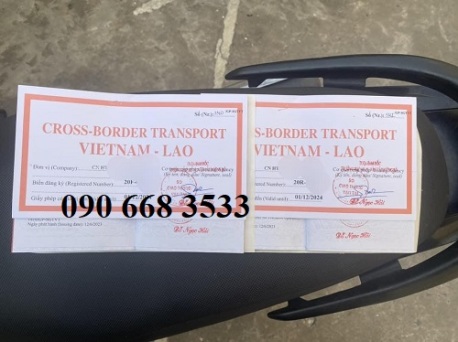 Làm phù hiệu xe tải giá sốc tại Bình Định