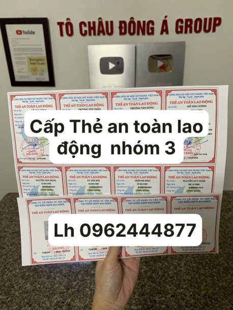 Làm thẻ an toàn lao động nhanh ở Bắc Ninh