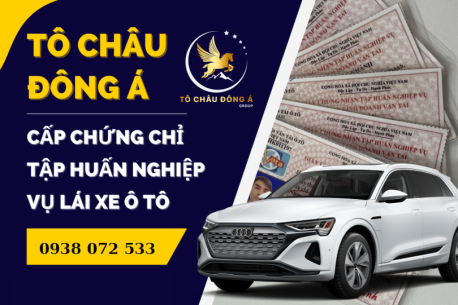Làm thẻ nghiệp vụ lái xe ô tô biển vàng tại Hòa An-Cao Bằng