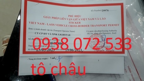 Làm Transit đi Lào tại Hà Tĩnh Gía rẻ nhanh chóng