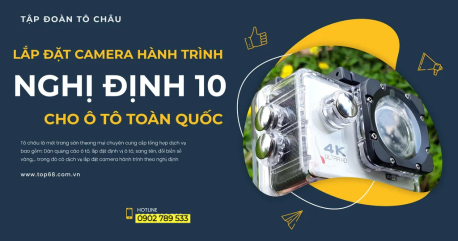 Lắp camera hành trình chuẩn Nghị định 10 tại Vũng Tàu