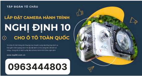 Lắp camera nghị định 10 cho xe trên 9 chỗ ngồi tại  Bắc Giang