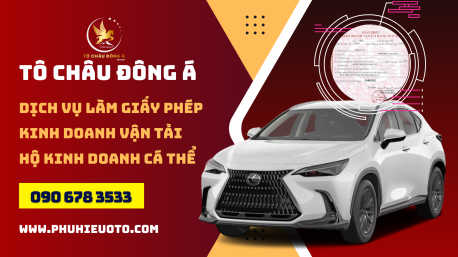 Nhận cấp giấy phép KDVT bằng xe ô tô cho hộ kinh doanh cá thể Đà Nẵng