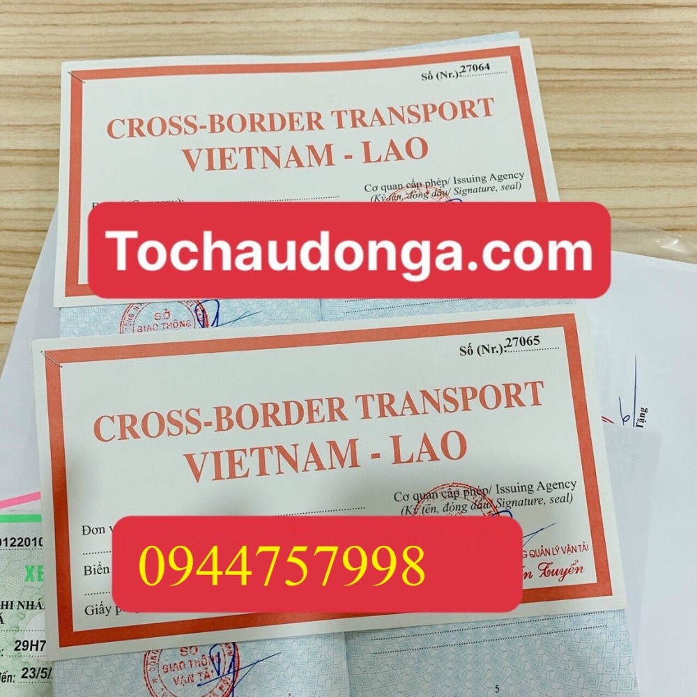 DỊCH VỤ LÀM GIẤY PHÉP LIÊN VẬN VIỆT – LÀO TẠI HẢI CHÂU, ĐÀ NẴNG