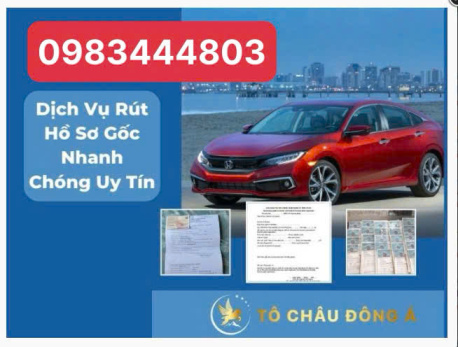 Rút hồ sơ gốc xe ô tô tại Đà Nẵng uy tín nhanh chóng