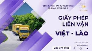 Thủ tục cấp giấy phép liên vận Việt Lào uy tín tại Hà Tĩnh