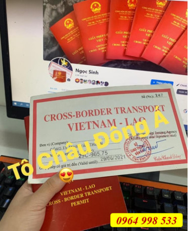 Tô Châu Đông Á group giấy liên vận Việt - Lào siêu rẻ tại Lâm Đồng