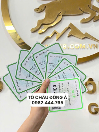 TÔ CHÂU ĐÔNG Á - HỖ TRỢ LÀM PHÙ HIỆU XE tại Bắc Kạn.