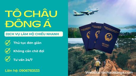 Tô Châu Đông Á- Nhận làm hộ chiếu online giá rẻ tại Hồ Chí Minh