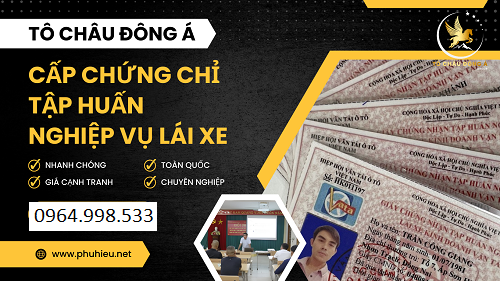 Cấp chứng chỉ tập huấn nghiệp vụ lái xe kinh doanh vận tải nhanh tại Kiên Giang