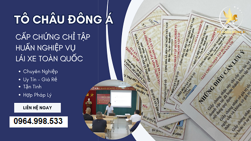 Cấp giấy chứng nhận tập huấn nghiệp vụ lái xe kinh doanh vận tải uy tín tại Quảng Ninh