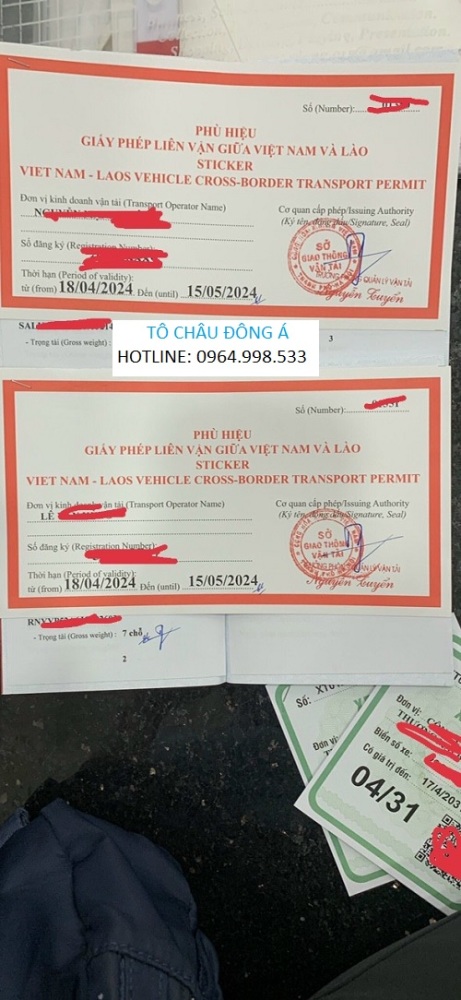 Cấp giấy phép liên vận Việt Nam - Lào tại Hưng Yên siêu nhanh
