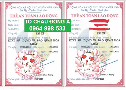 Cấp thẻ an toàn lao động cực nhanh tại Hà Nội phí rẻ