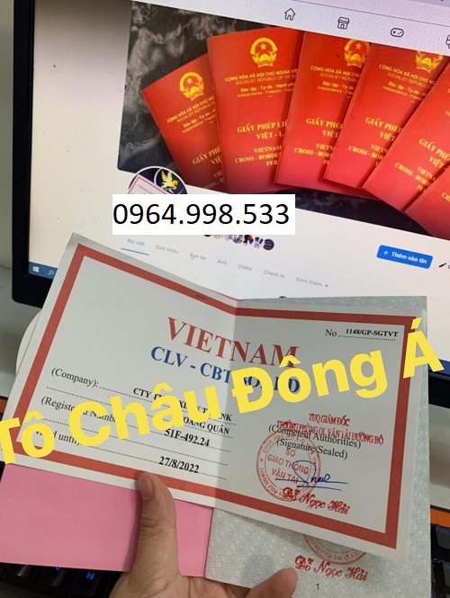 Dịch vụ làm giấy phép liên vận Việt Nam - Lào nhanh chóng tại Quảng Ninh