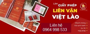 Làm giấy phép liên vận Việt - Lào tại Lâm Đồng giá rẻ uy tín