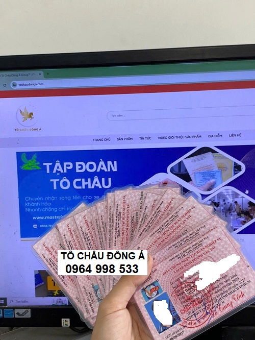 Làm thẻ tập huấn nghiệp vụ tài xế nhanh tại Lạng Sơn