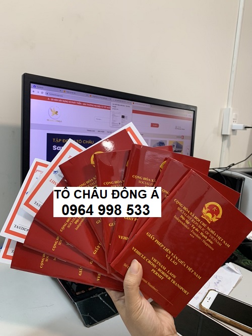 Mua giấy phép liên vận Việt - Lào giá siêu rẻ tại Bình Dương