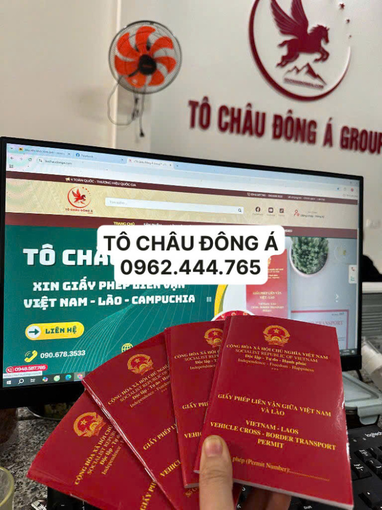 Làm giấy phép liên vận Việt Lào uy tín tại Bình Thuận