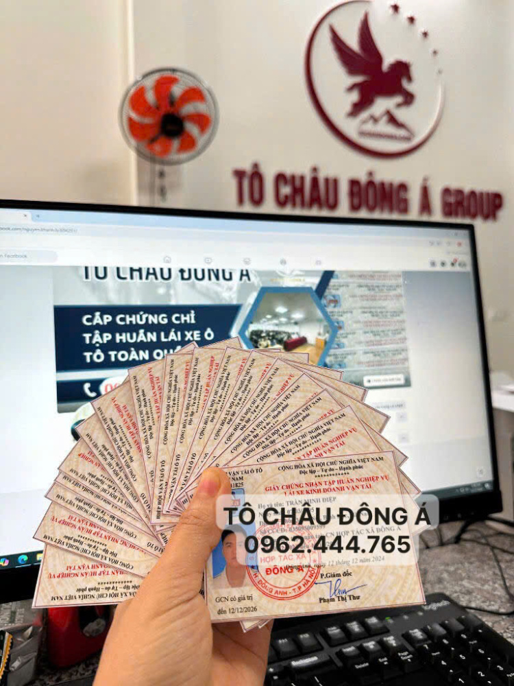 Mua thẻ tập huấn nghiệp vụ lái xe tại Cao Bằng