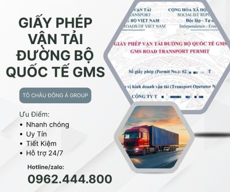 XIN GIẤY PHÉP KINH DOANH VẬN TẢI GMS TRỌN GÓI TẠI ĐỒNG NAI